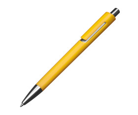 Kugelschreiber mit silbernen Applikationen